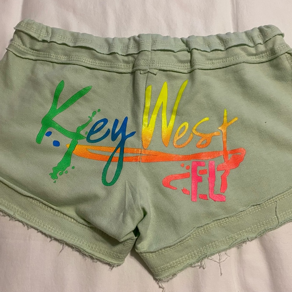 Green key west shorts